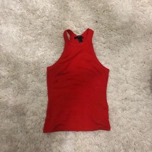A tank top, high neck